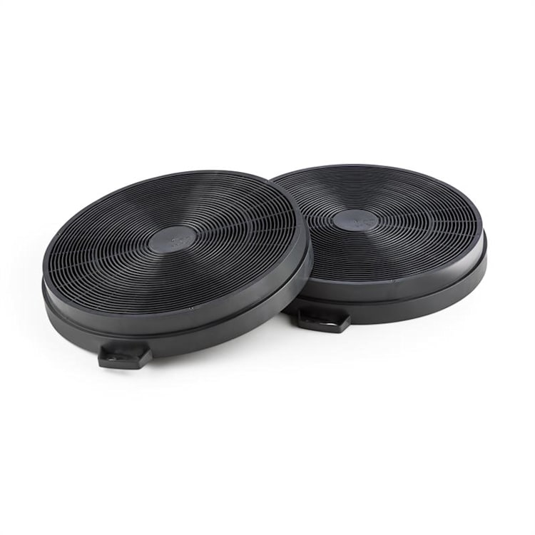 Filtro de Carvão Activo 2 Peças de Substituição Circulação Ø206mm