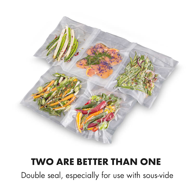 FoodLocker Slim, vákuová zváračka, 130W, dvojitý zvar Antracit