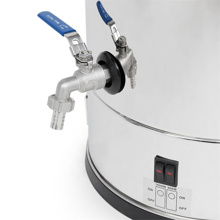 Füllhorn Maischekessel 2500W 30l LED-Display Timer 304-Edelstahl