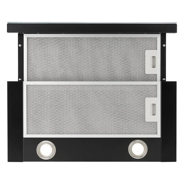 Vinea Substructure Cooker Hood Extractor Hood Flat Screen Hood 60cm Black Black