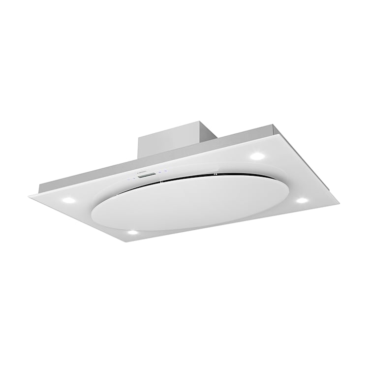 Secret Service, stropna napa, 220W, touch, staklo, LED, bijela boja BIjela