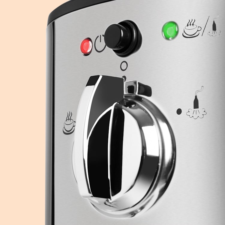 Passionata 15 espresso machine 15 bar 6 cups 1.25 litres milk foam 15 bar | Silver