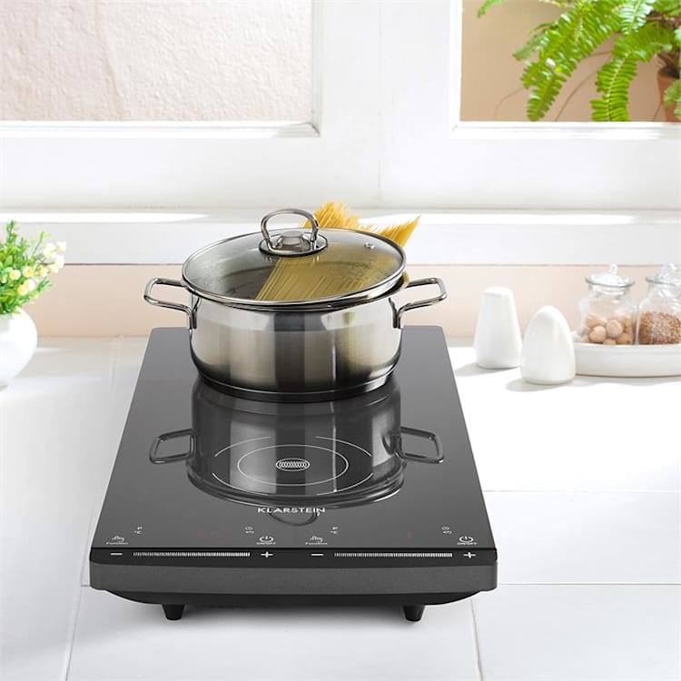 VariCook Slim Induktionskochfeld 2 Kochplatten 2900W 60-240 °C schwarz 2900 W