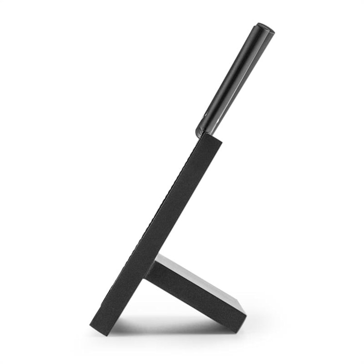 Kissaki Messerset magnetisch Antihaftversiegelung Wellenform schwarz Schwarz