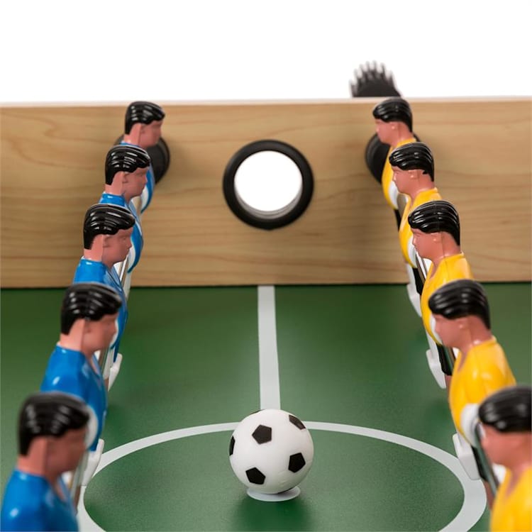 Game-Star speeltafel met 37 spellen multigame opbergvak MDF