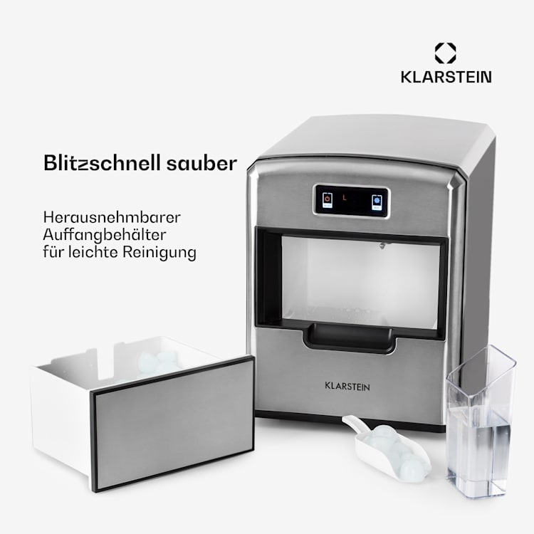 Metropolitan Eiswürfelmaschine 12kg/24h digitales Display