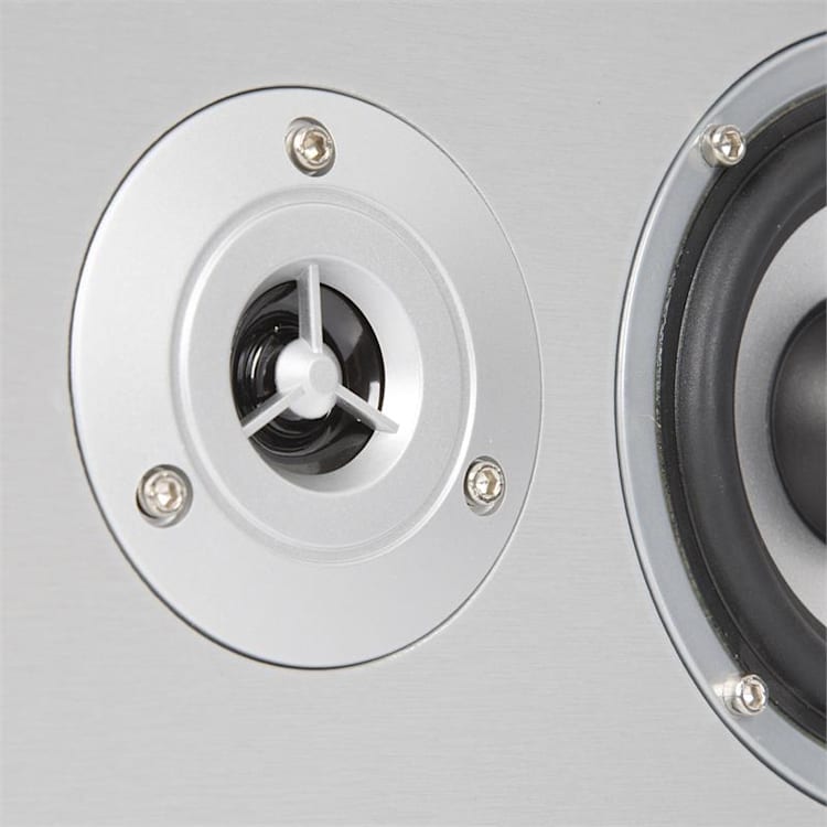 Surround Casse Acustiche Set Homecinema 335 W RMS Argento