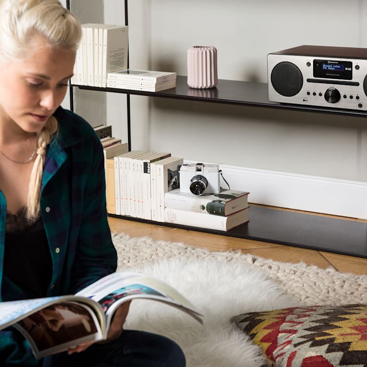 Harvard Micro-Stereoanlage DAB+ UKW-Tuner BT CD-Player USB-Charger