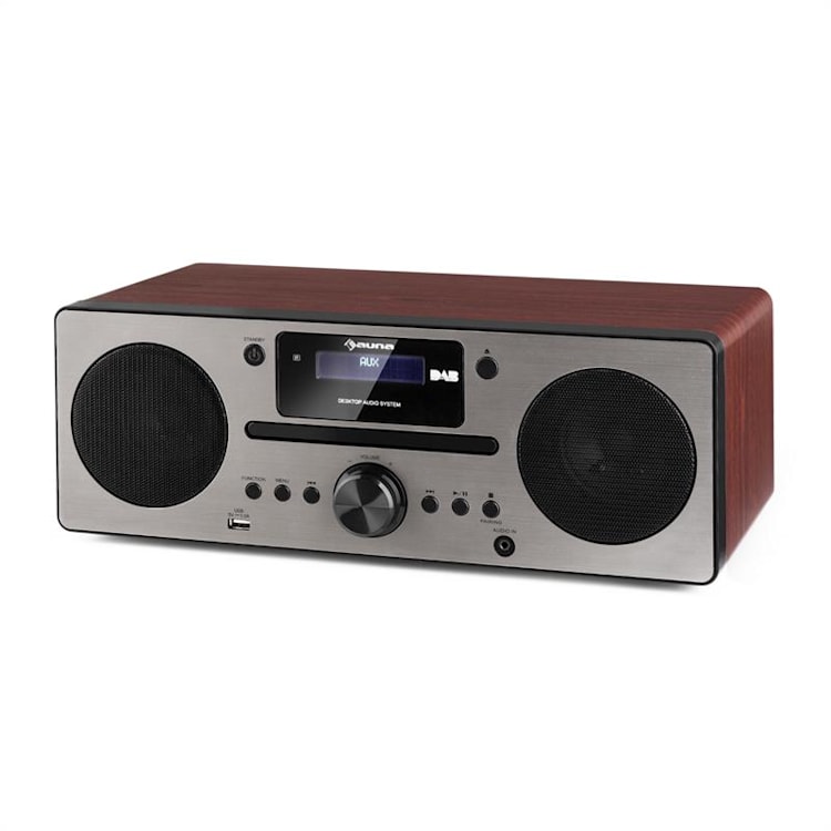 Harvard Micro-Stereoanlage DAB+ UKW-Tuner BT CD-Player USB-Charger