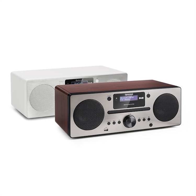 Harvard Micro-Stereoanlage DAB+ UKW-Tuner BT CD-Player USB-Charger
