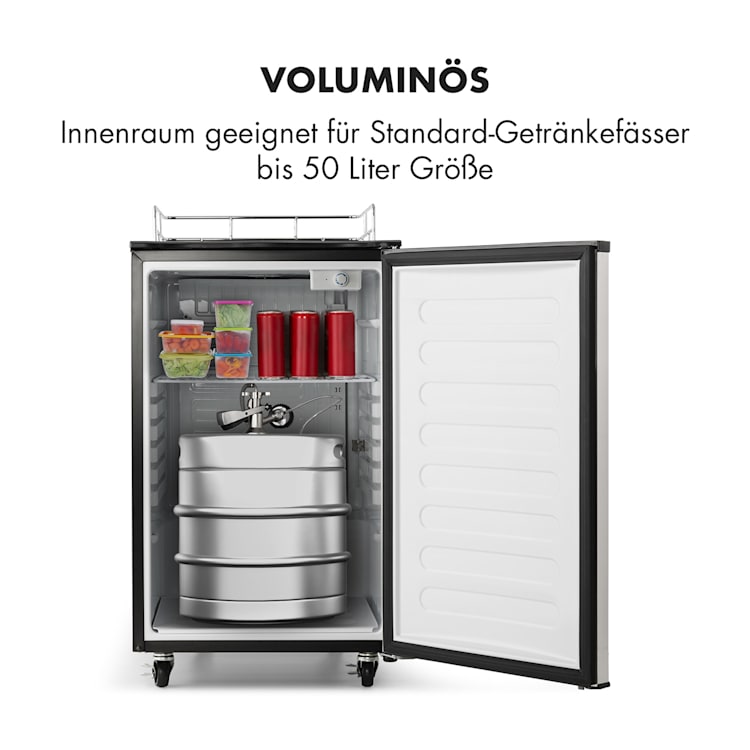 Big Spender Double Bierfass-Kühlschrank Bierzapfanlage 173l