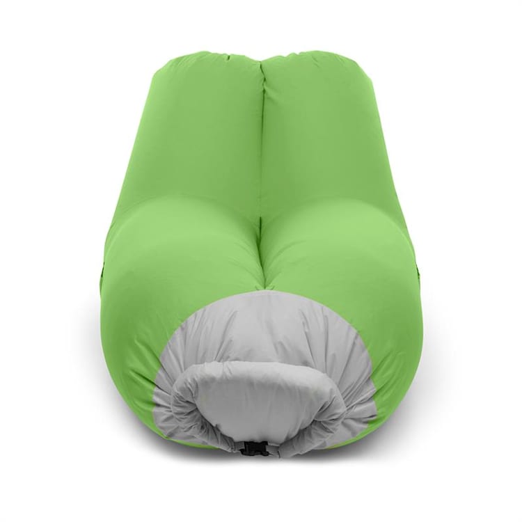 Airlounge Sofá inflable 90x80x150cm Mochila Lavable Poliéster verde Verde