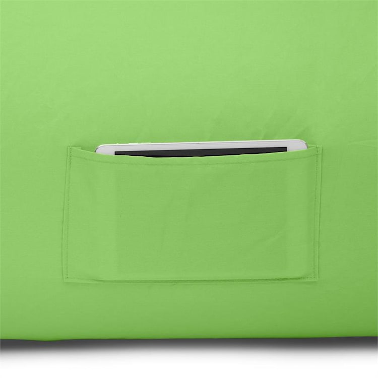 Airlounge Sofá inflable 90x80x150cm Mochila Lavable Poliéster verde Verde