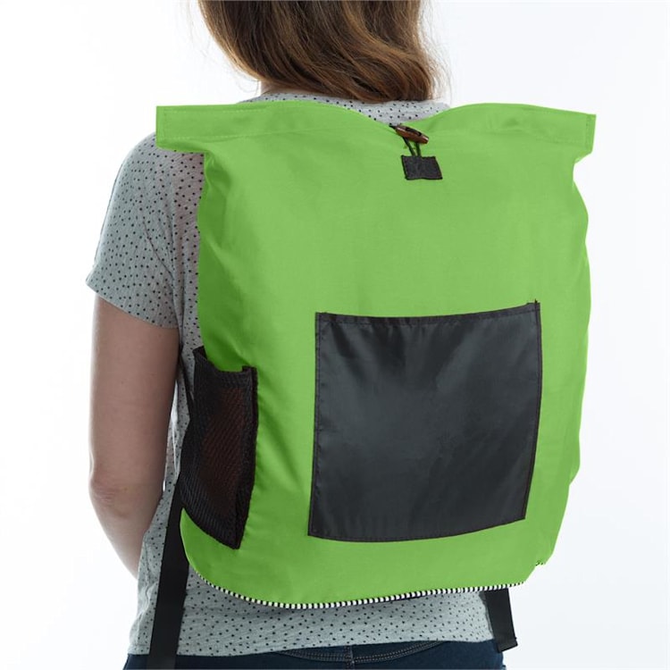 Airlounge Sofá inflable 90x80x150cm Mochila Lavable Poliéster verde Verde