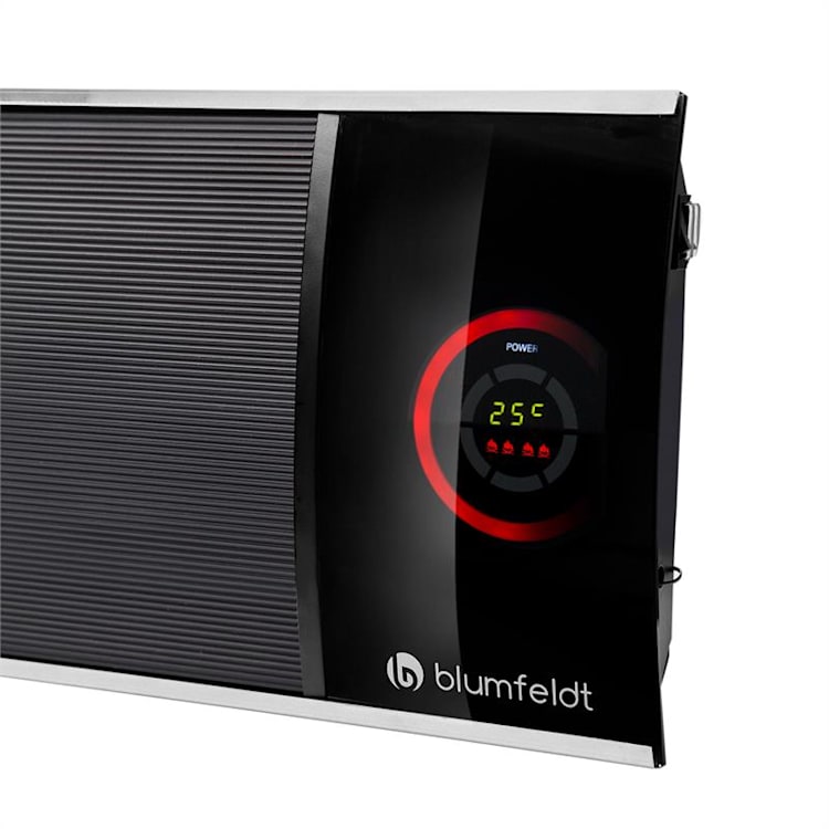 CosmicBeamUltra, infracrvena grijalica, 2200 W, IPX4, daljinski upravljač, crna boja