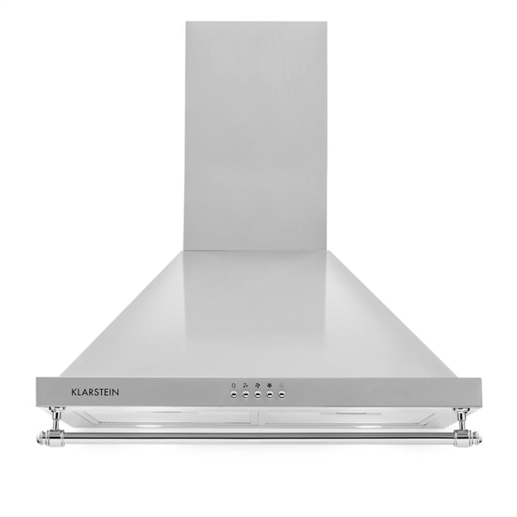 Montblanc 60 Campana extractora 610 m³/h 165W 2x1,5W LED Barra Gris Plateado