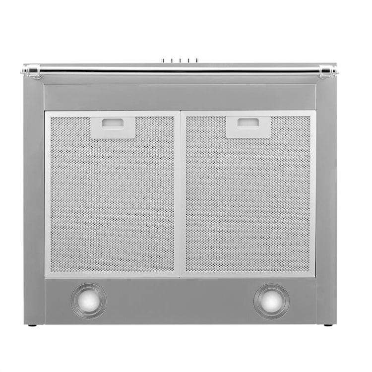 Montblanc 60 Campana extractora 610 m³/h 165W 2x1,5W LED Barra Gris Plateado