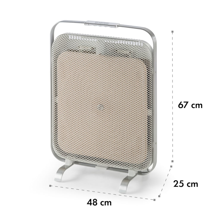 HeatPal Marble Infrarot-Heizung 1300W Wärmespeicher Marmor Aluminium
