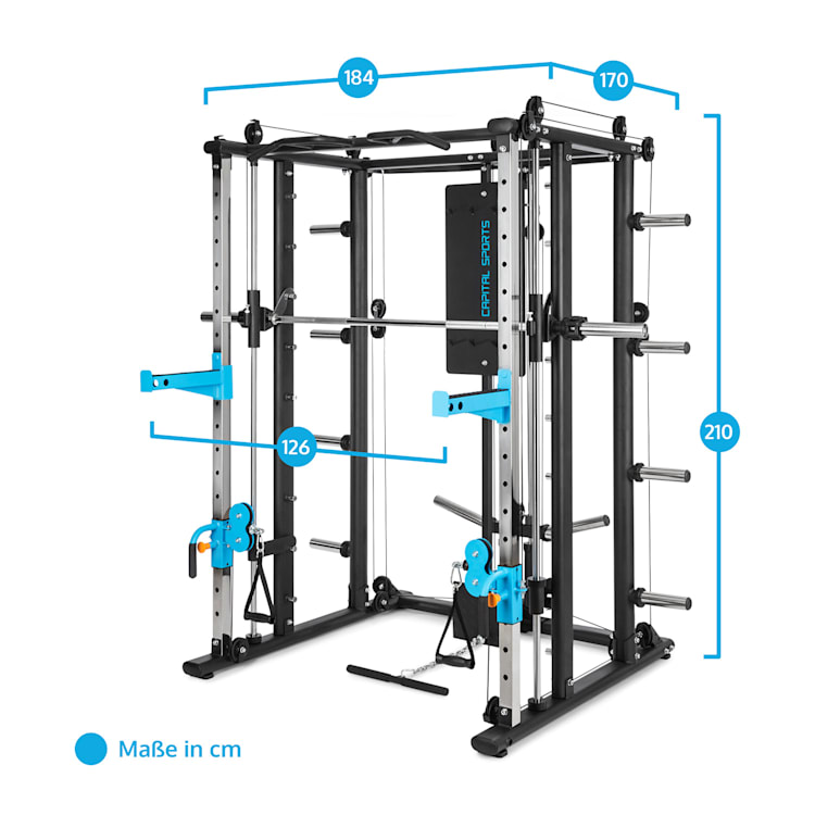 Pro Amaze Smith Machine Cable Cross, aparat multifuncțional pentru exerciții