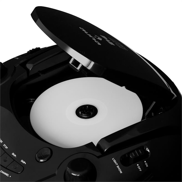 Roadie DABLettore CD DAB/DAB+ UKW LED Effetto Luci Disco USB Bluetooth Nero Nero