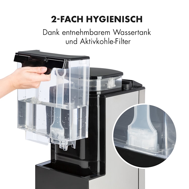 Aromatica X Kaffeemaschine Mahlwerk Glaskanne Aroma+ Edelstahl