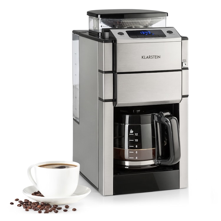 Aromatica X Kaffeemaschine Mahlwerk Glaskanne Aroma+ Edelstahl
