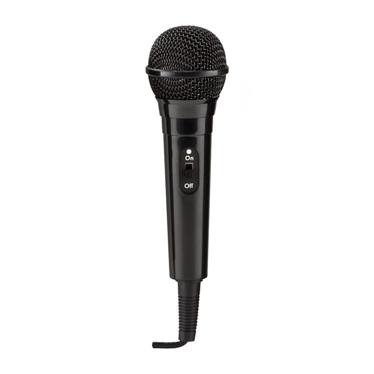 Karaboom CD Karaoke-Anlage Bluetooth MP3 USB-Charger Mikrofon FB schwarz Schwarz