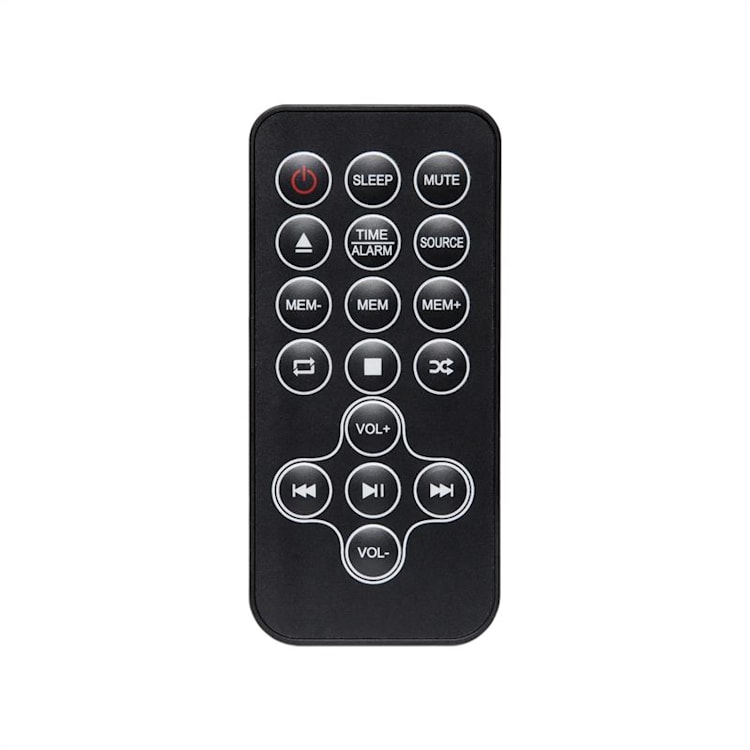 Karaboom CD Zestaw karaoke Bluetooth MP3 USB mikrofon FB czarny