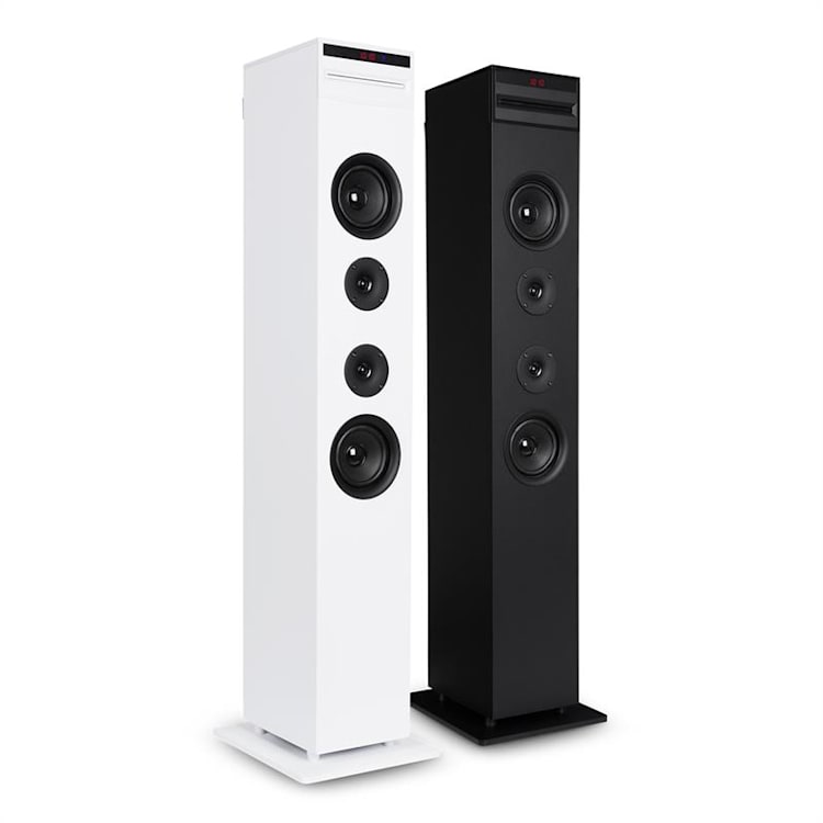 Karaboom CD karaoke uređaj, bluetooth, MP3, USB, punjač, mikrofon, daljinski upravljač, bijela boja BIjela