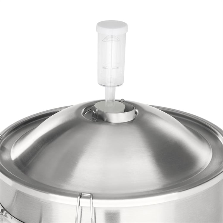 Maischfest, kocioł fermentacyjny, 25 l, rurka fermentacyjna, stal nierdzewna 30 litrów