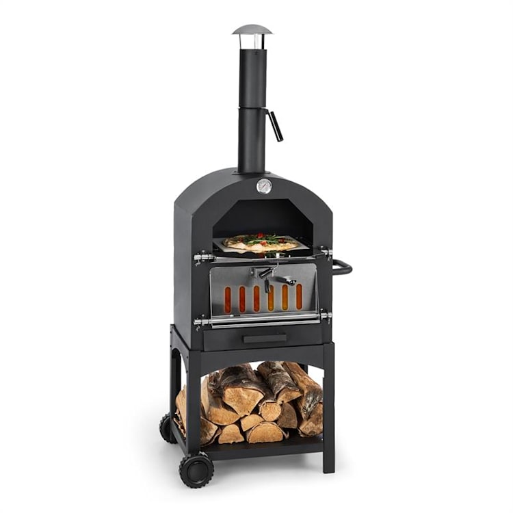 Pizzaiolo Perfetto Horno para pizza 30,5 x 30,5 cm Piedra 1,2 mm Acero Móvil