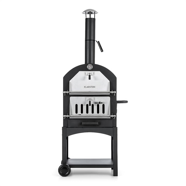 Pizzaiolo Perfetto Horno para pizza 30,5 x 30,5 cm Piedra 1,2 mm Acero Móvil