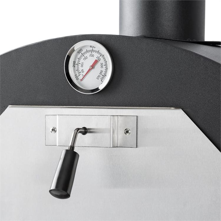 Pizzaiolo Perfetto Horno para pizza 30,5 x 30,5 cm Piedra 1,2 mm Acero Móvil