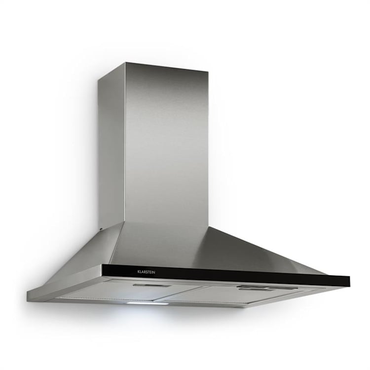 Galina Exaustor Exaustão 60 cm 350 m³/h LED Aço Inoxidável Vidro Acrílico