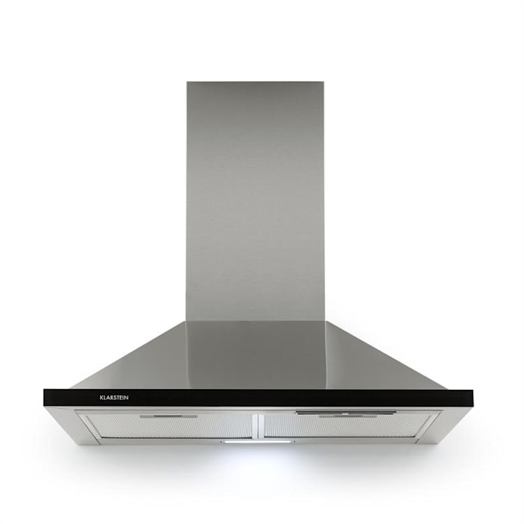 Galina Exaustor Exaustão 60 cm 350 m³/h LED Aço Inoxidável Vidro Acrílico