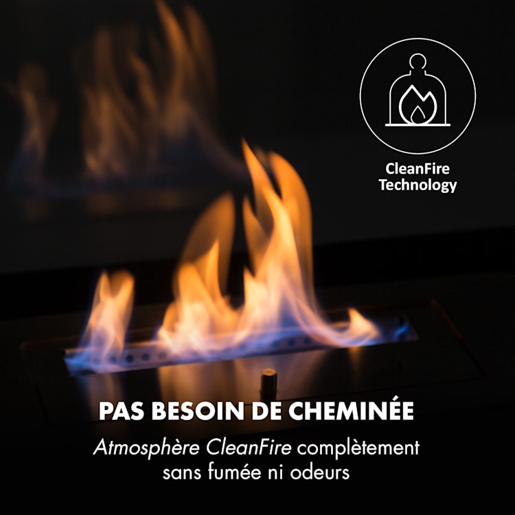 Phantasma Glassy ethanol haard rookvrij rvs brander edelstaal