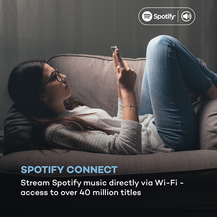Connect Soundchef keuken-onderbouwradio internet DAB+ UKW 2x3" boxen wit Zonder tablethouder | Wit