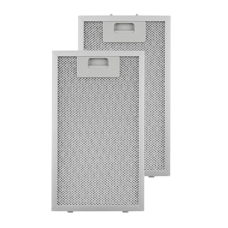 Aluminium Grease Filter 18.5 x 31.8 cm Replacement Filter 2 Pieces