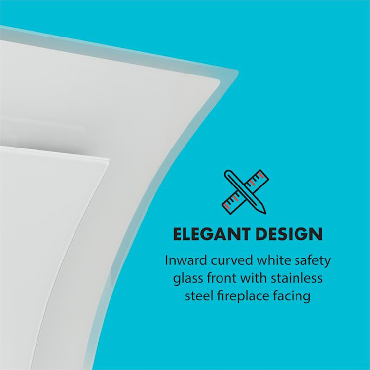 Sabia 90 Exaustor 90cm 600m³/h LEDs 3 Níveis de Potência Branco Branco