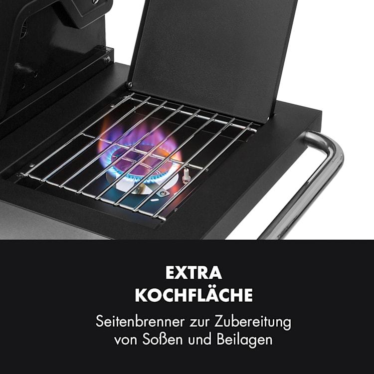 Tomahawk 4.2 SBG Gasgrill 6 Brenner 20,7 kW 64x42cm Grill Edelstahl 6 Brenner
