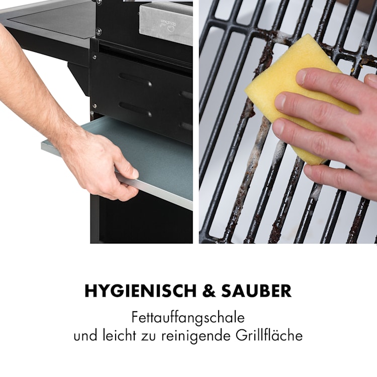 Tomahawk 4.2 SBG Gasgrill 6 Brenner 20,7 kW 64x42cm Grill Edelstahl 6 Brenner