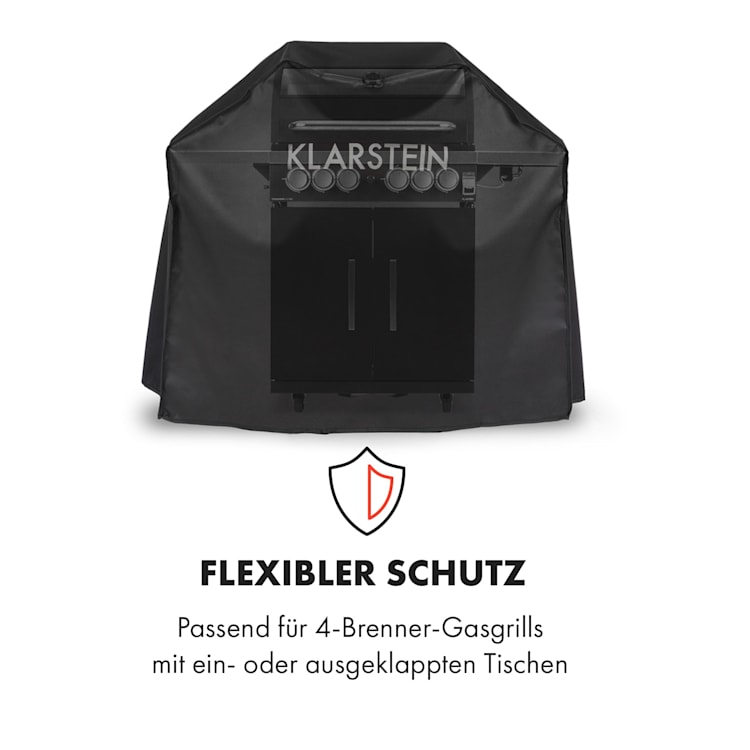 Tomahawk 3.0 Cover Wetterschutzhaube 600D Canvas 30/70% PE/PVC schwarz 120 x 115 x 54 cm