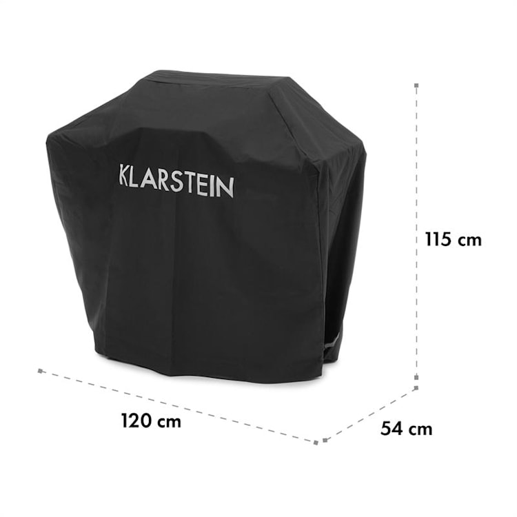 Tomahawk 3.0 Cover Wetterschutzhaube 600D Canvas 30/70% PE/PVC schwarz 120 x 115 x 54 cm