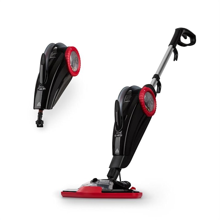 Flux, Flux, почистващ уред на пара, 1600 W, ръчно и подово устройство, 600 ml, червено