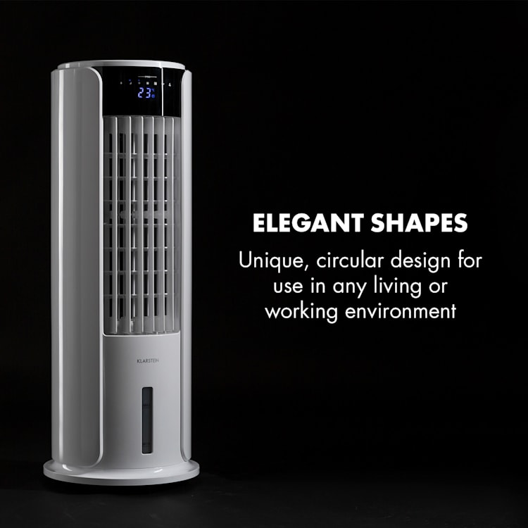 Skyscraper Horizon, léghűtő, ventilátor, 60 W, 486m³/óra, 3,5 l víztartály, fehér Fehér