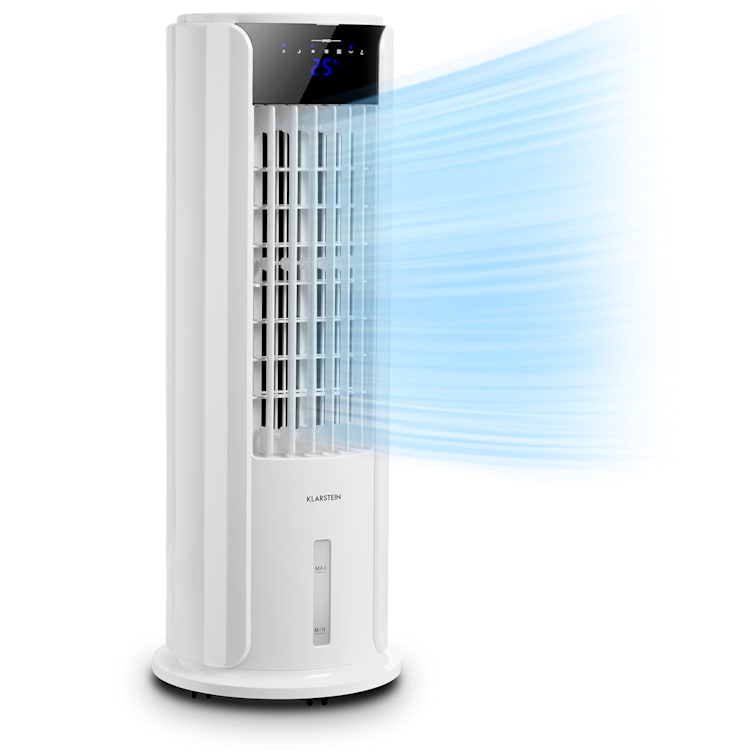 Skyscraper Horizon, hladilec zraka, ventilator, 60 W, 486 m³/h, 3,5 l posoda za vodo, bela barva Horizon | Bela