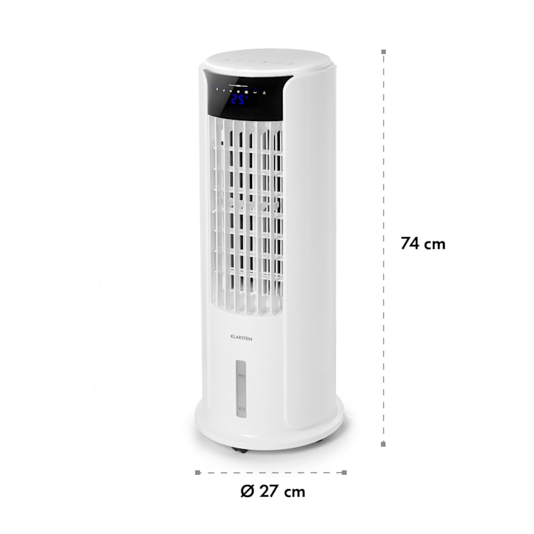 Skyscraper Horizon, hladilec zraka, ventilator, 60 W, 486 m³/h, 3,5 l posoda za vodo, bela barva Horizon | Bela