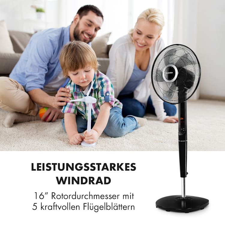 Infinity Storm Standventilator 16" (40 cm) 55 W 3 Modi Variofresh