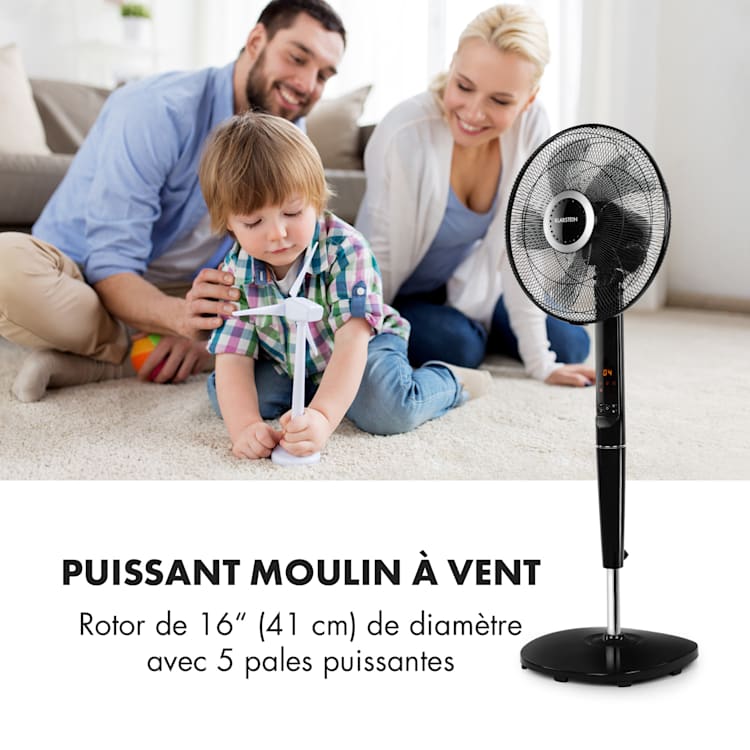 Infinity Storm ventilateur sur pied 16" (40 cm) 55 W 3 modes Variofresh