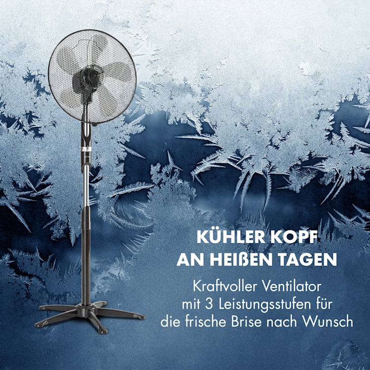 Summer Vibe Standventilator 16" 55W 2040 m³/h Oszillation verstellbar
